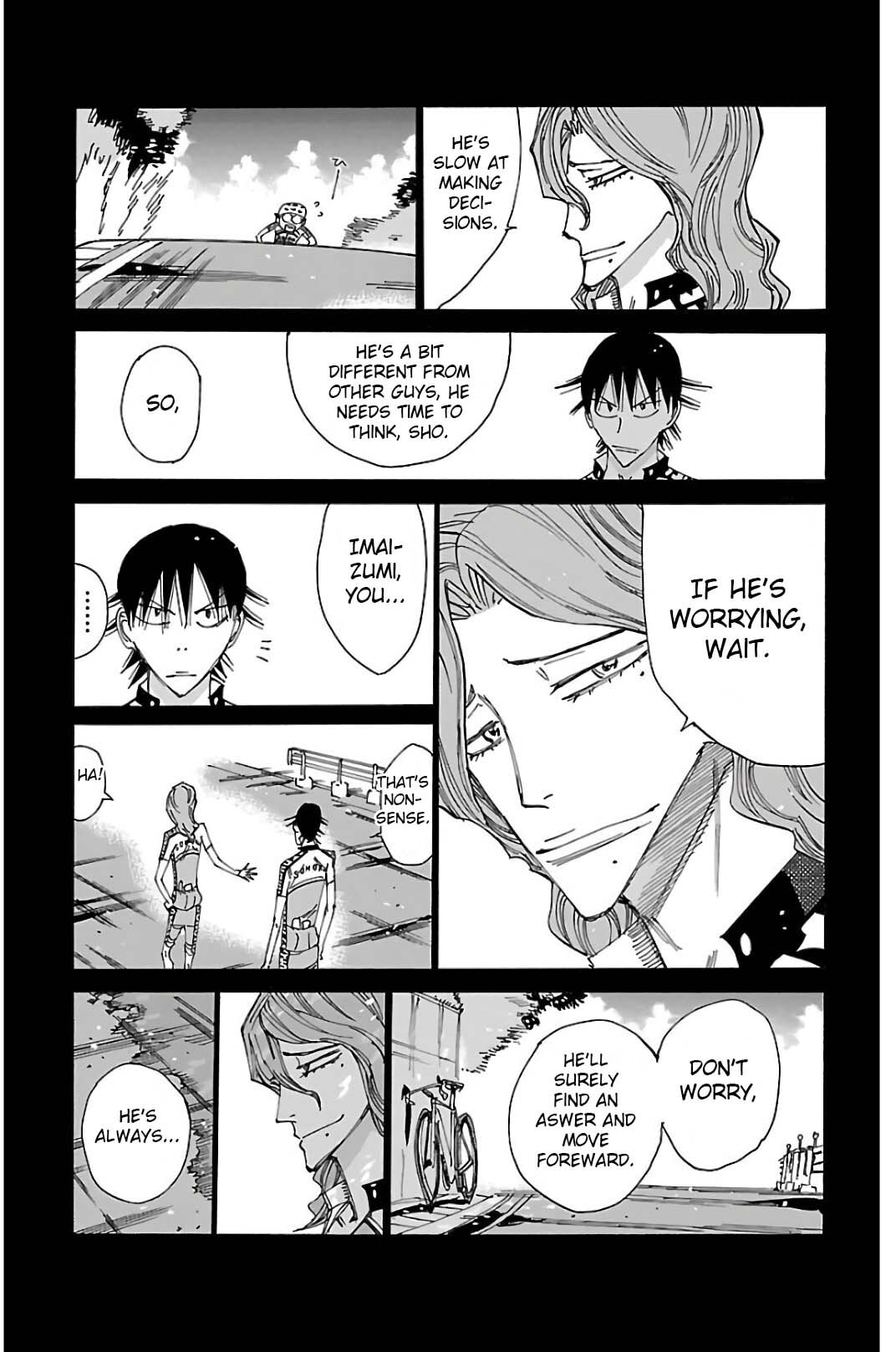 Yowamushi Pedal Chapter 513 page 17 - 