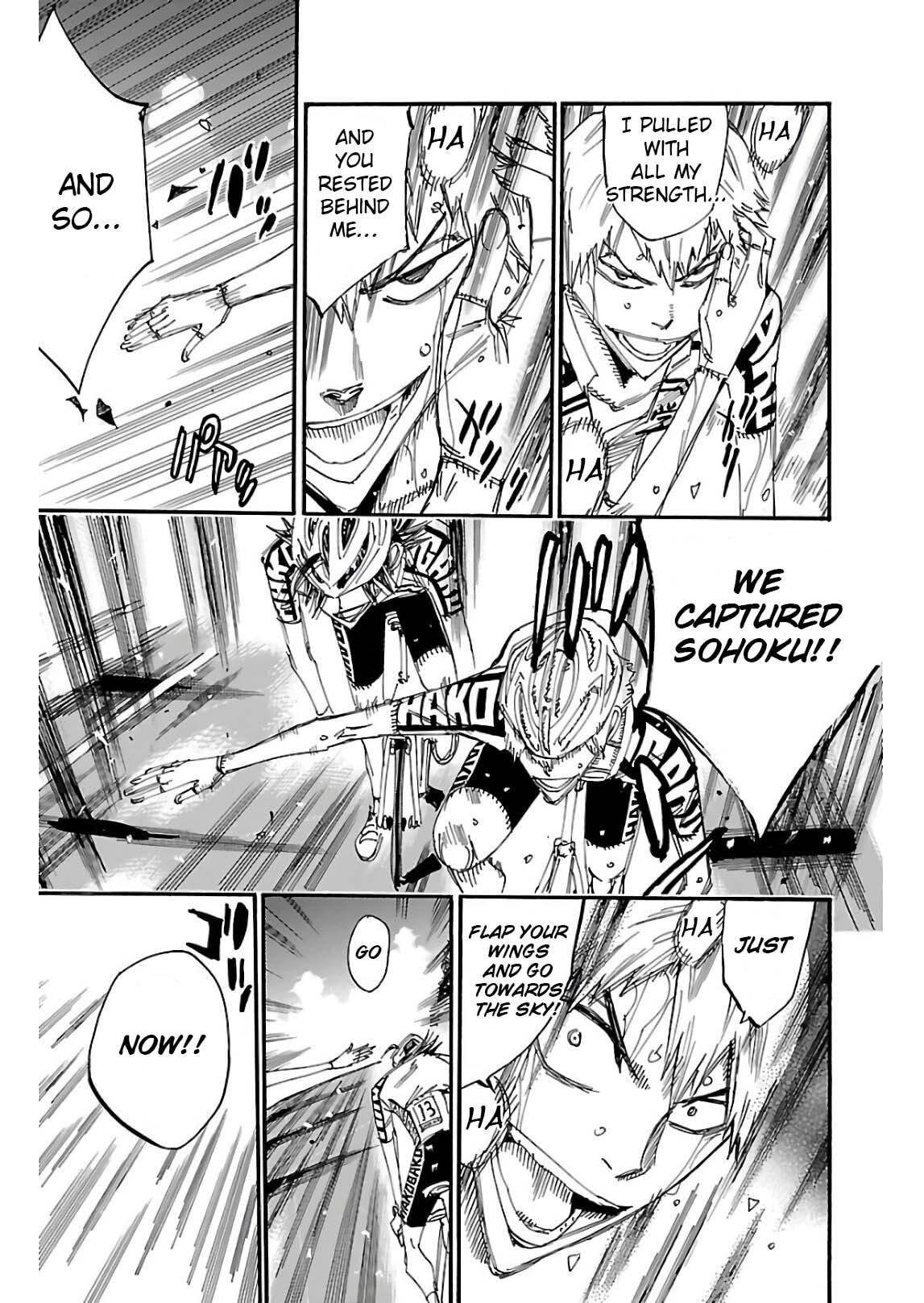 Yowamushi Pedal Chapter 513 page 4 - 