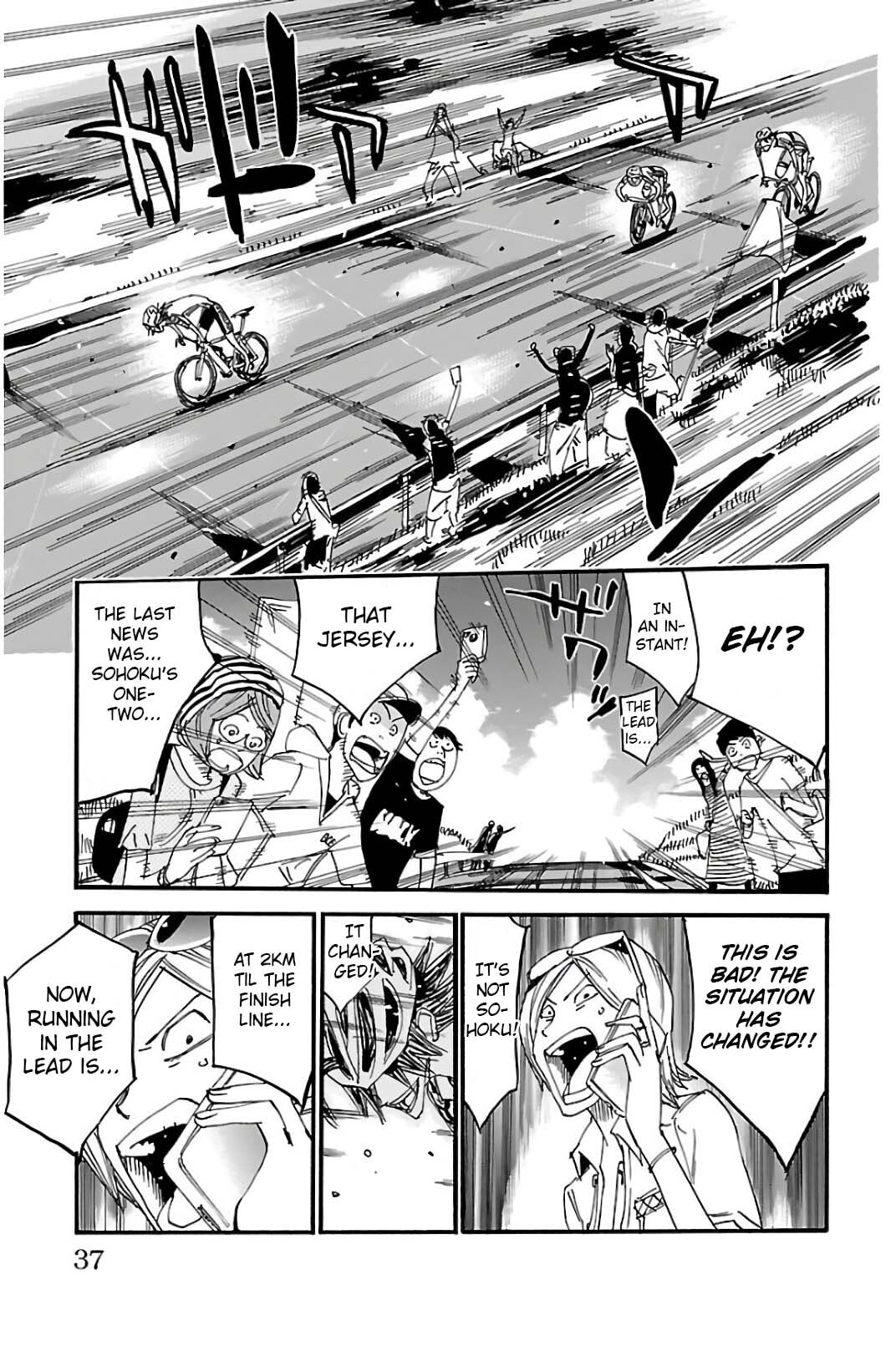 Yowamushi Pedal Chapter 513 page 9 - 