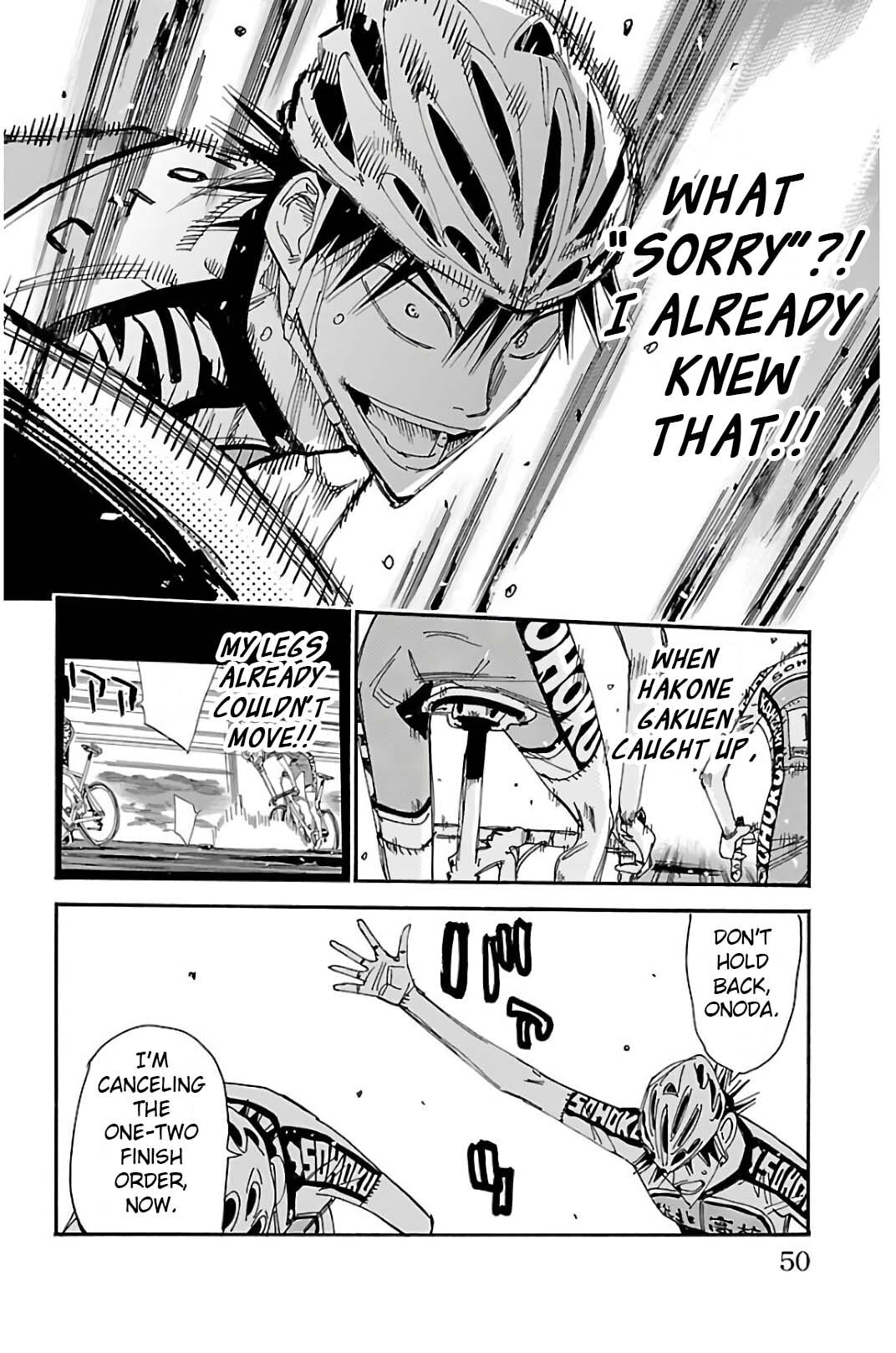 Yowamushi Pedal Chapter 514 page 2 - 