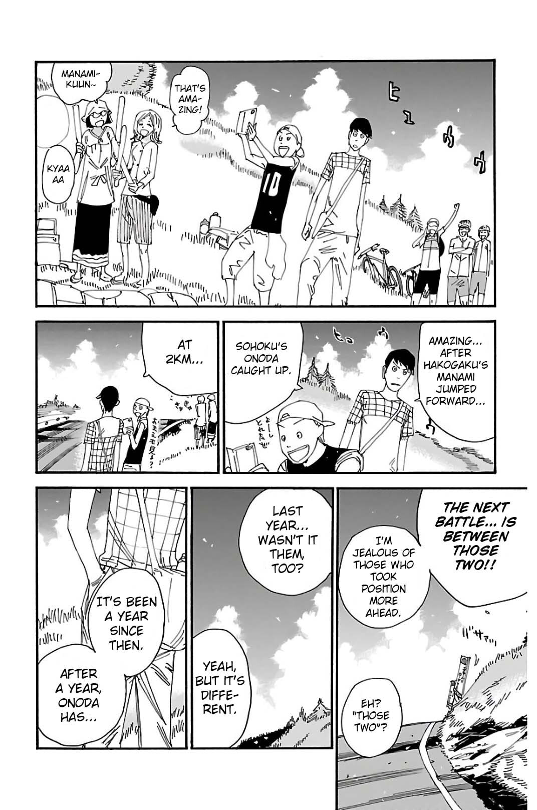 Yowamushi Pedal Chapter 514 page 15 - 