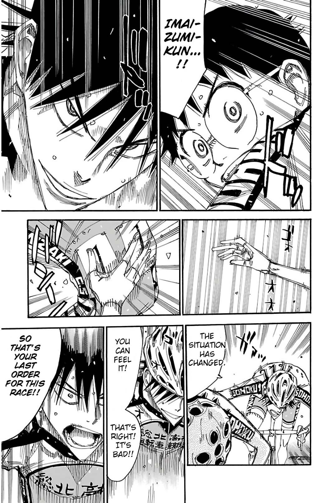Yowamushi Pedal Chapter 514 page 3 - 