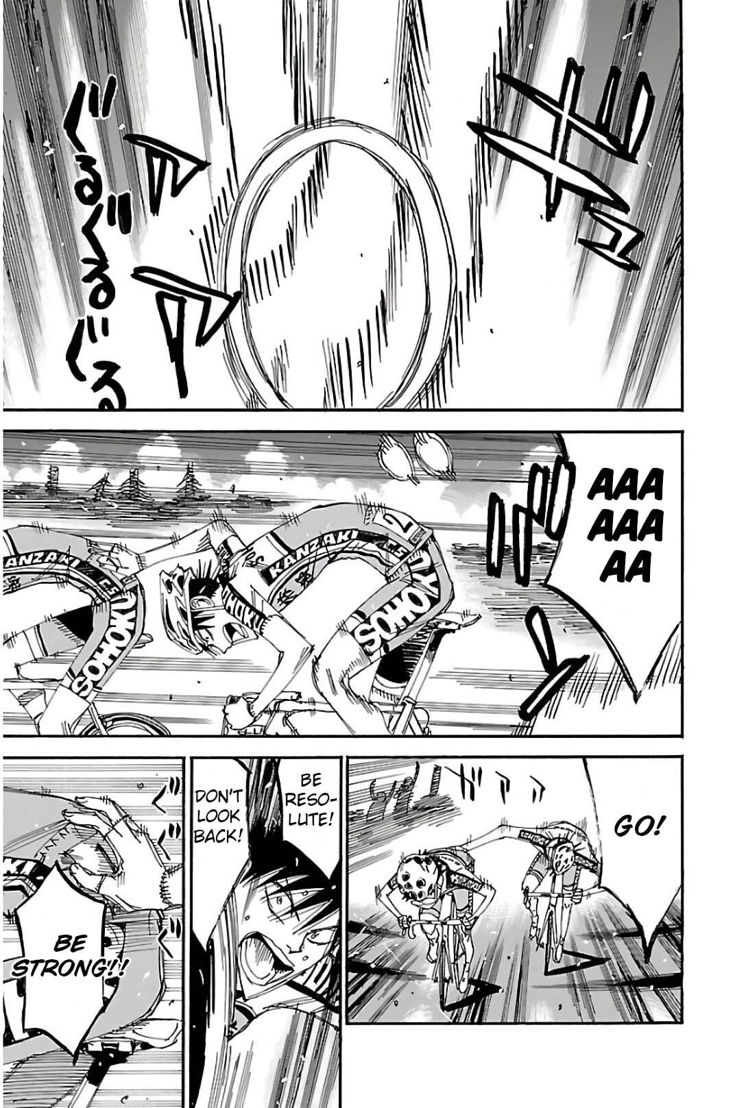 Yowamushi Pedal Chapter 514 page 8 - 