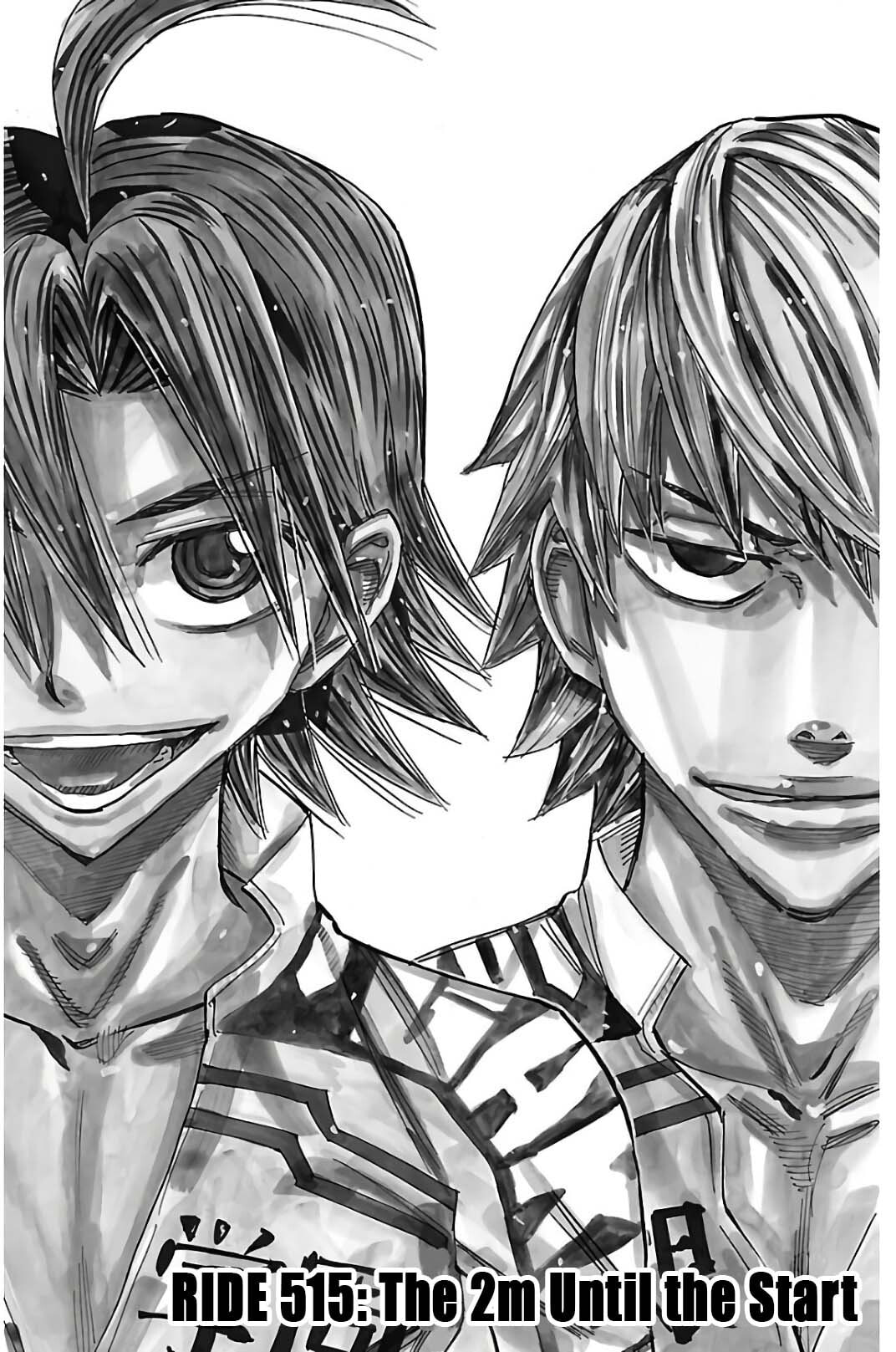 Yowamushi Pedal Chapter 515 page 1 - 