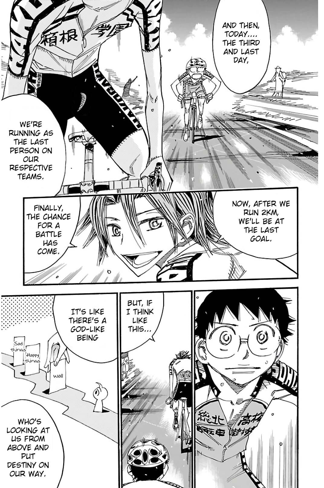 Yowamushi Pedal Chapter 515 page 12 - 
