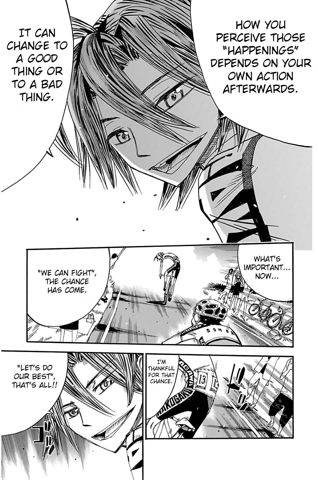 Yowamushi Pedal Chapter 515 page 14 - 