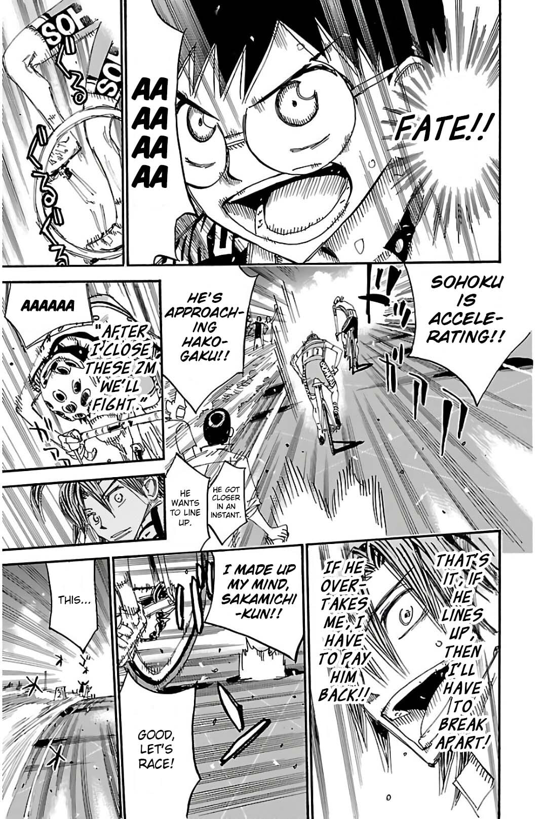 Yowamushi Pedal Chapter 515 page 16 - 