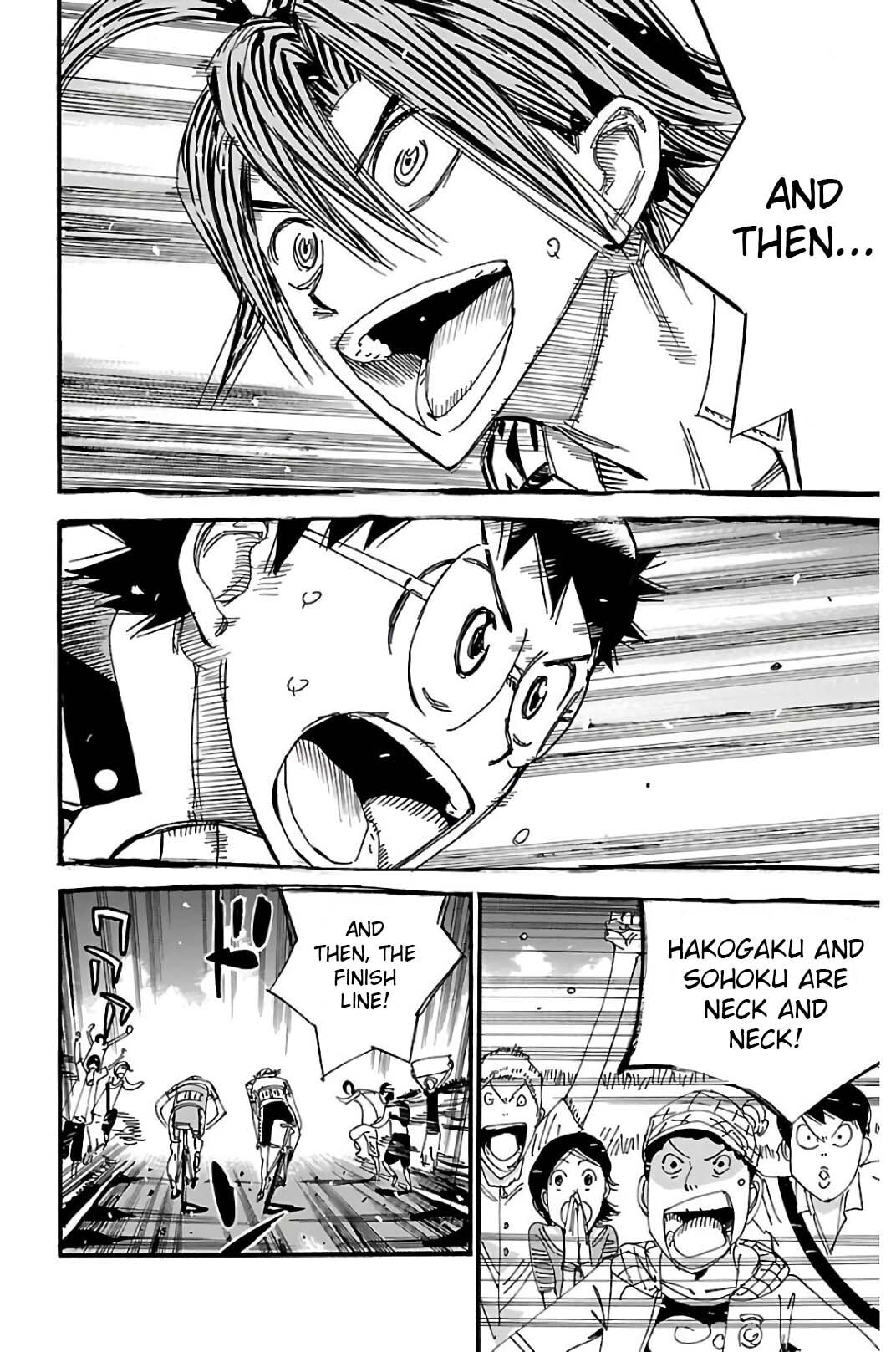 Yowamushi Pedal Chapter 515 page 18 - 