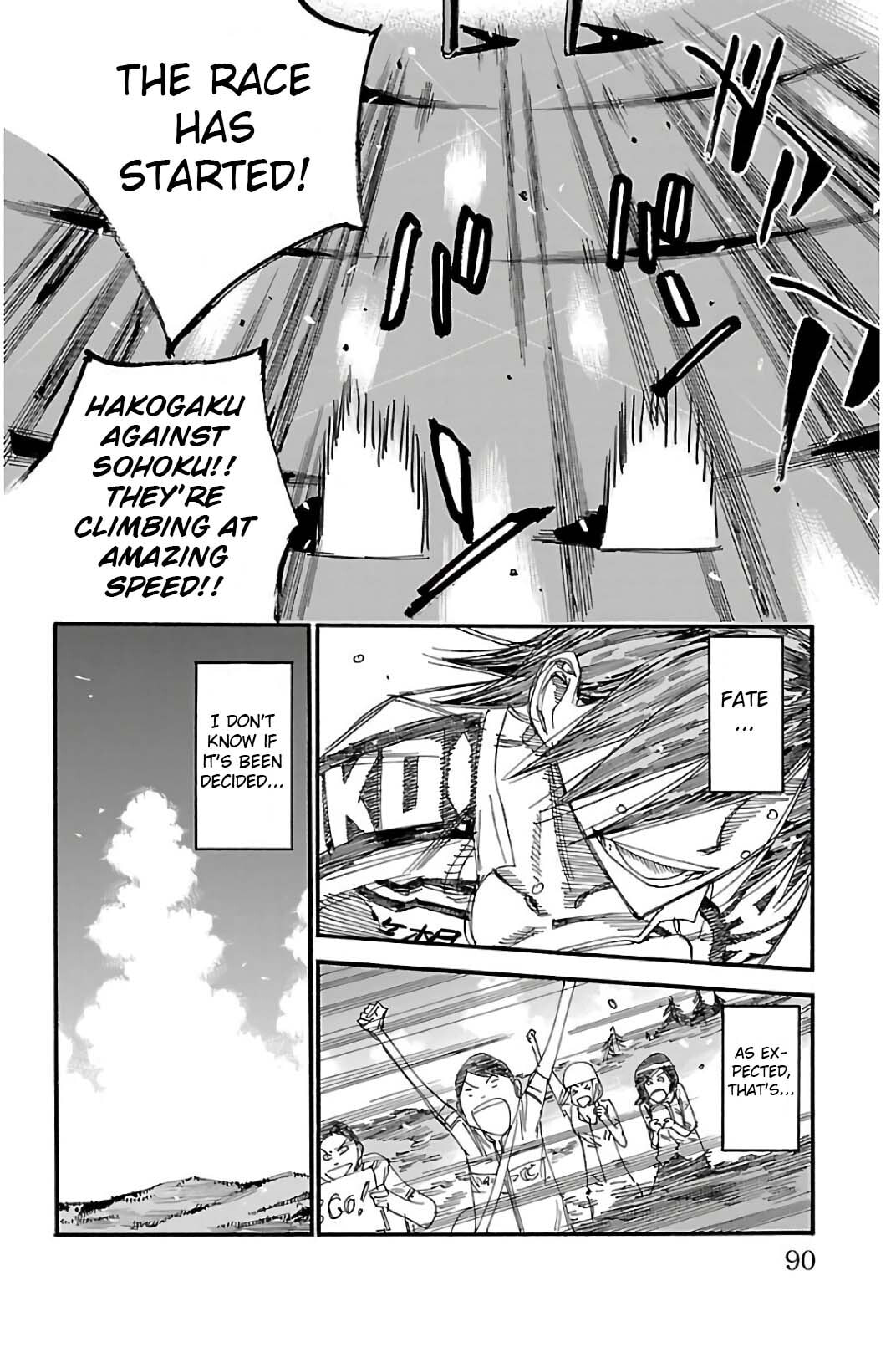 Yowamushi Pedal Chapter 515 page 20 - 