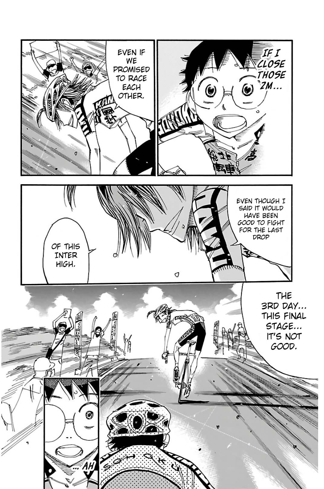 Yowamushi Pedal Chapter 515 page 7 - 
