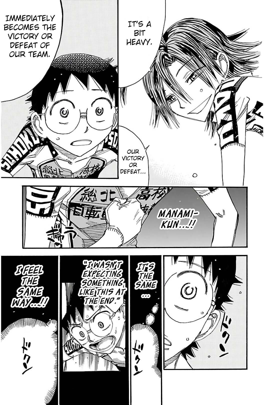 Yowamushi Pedal Chapter 515 page 8 - 