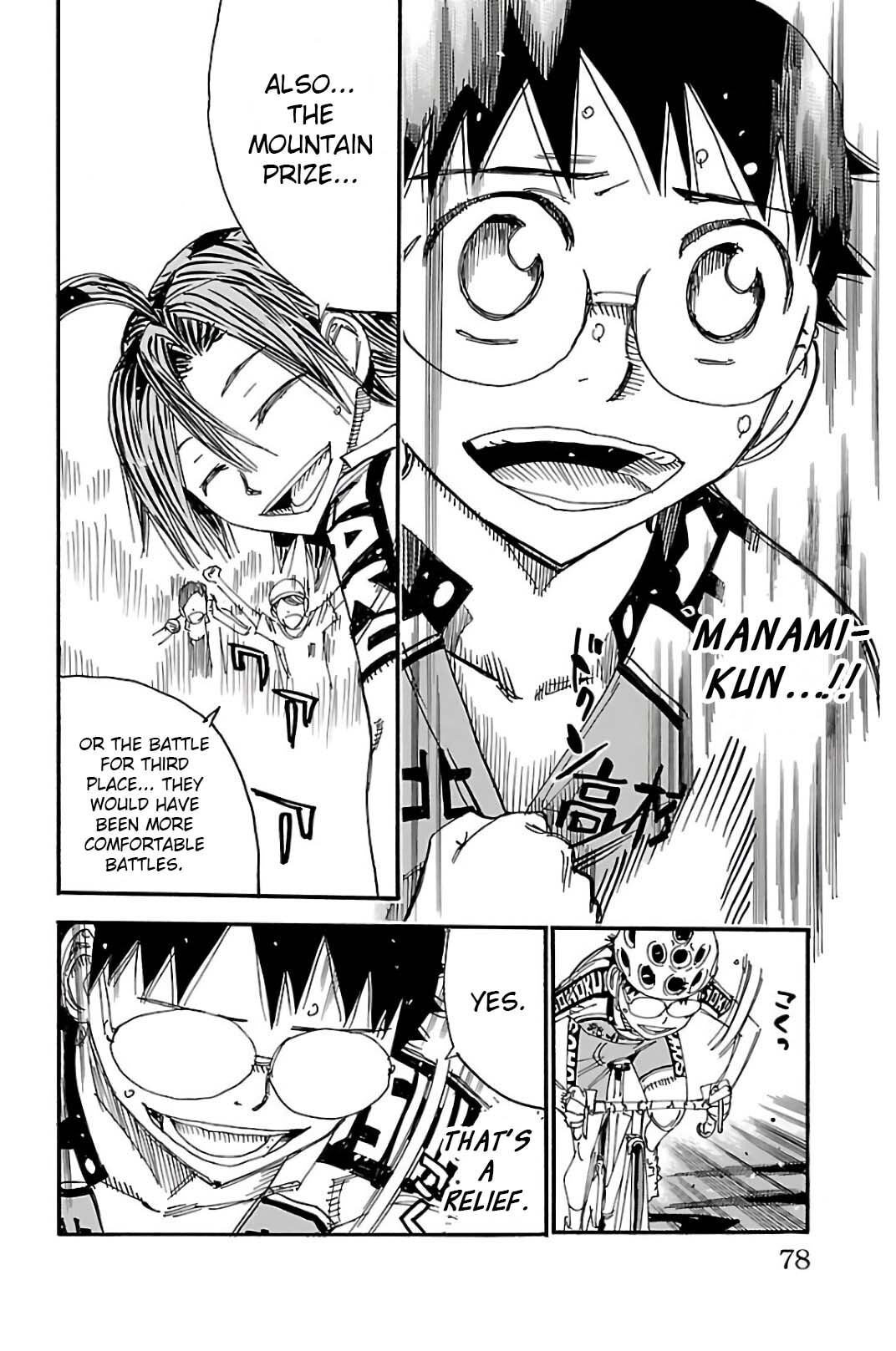 Yowamushi Pedal Chapter 515 page 9 - 