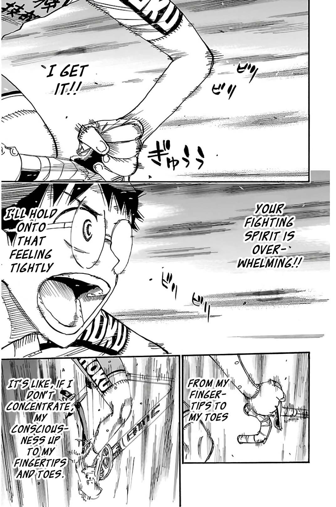 Yowamushi Pedal Chapter 516 page 13 - 