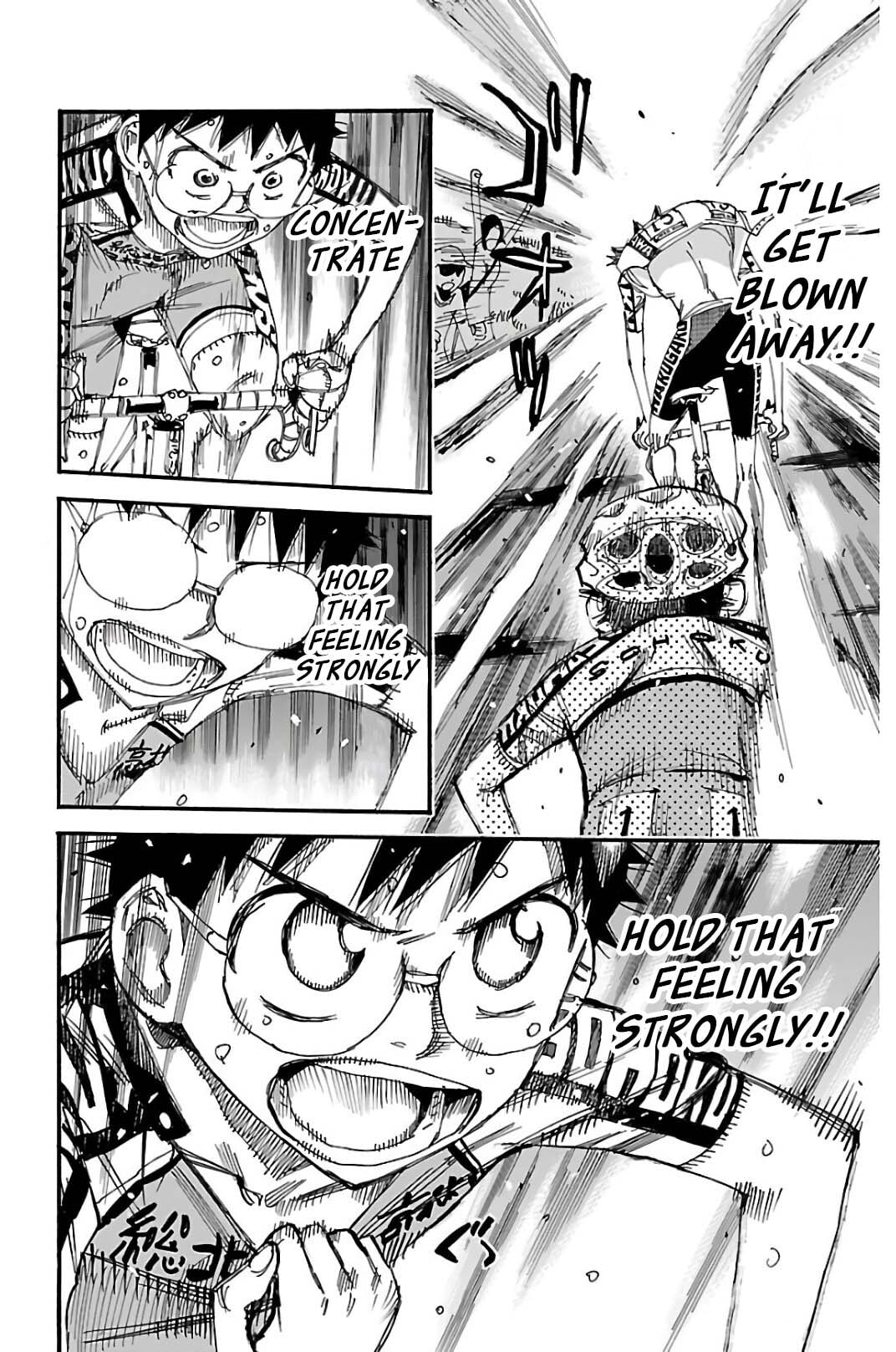 Yowamushi Pedal Chapter 516 page 14 - 