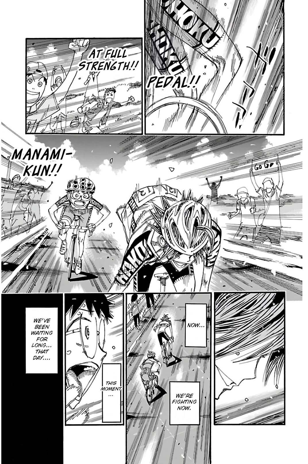 Yowamushi Pedal Chapter 516 page 15 - 