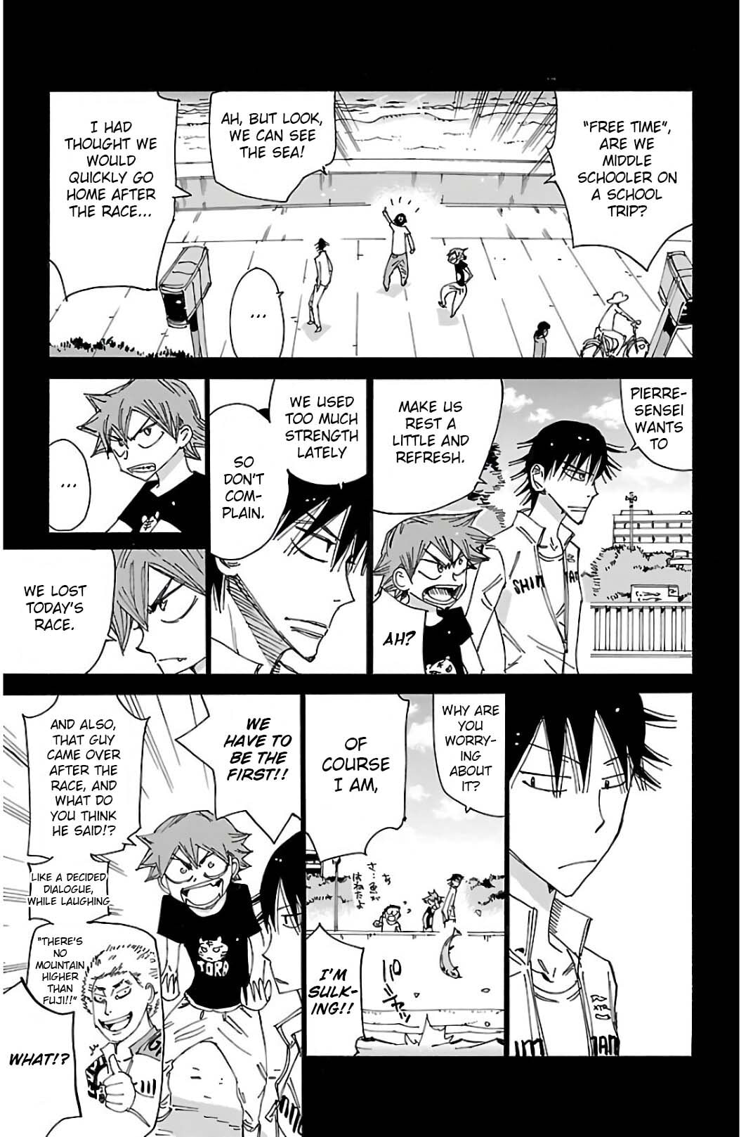 Yowamushi Pedal Chapter 516 page 17 - 