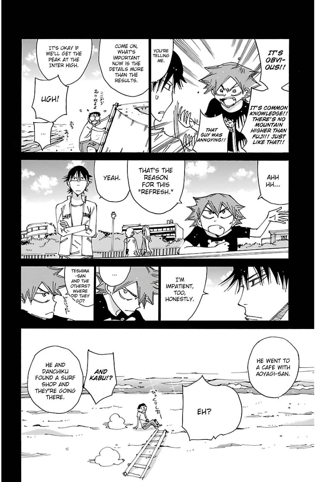 Yowamushi Pedal Chapter 516 page 18 - 