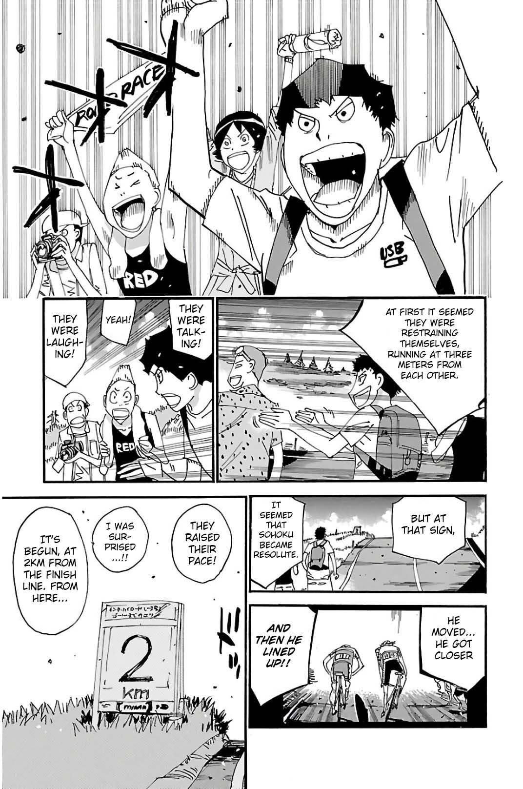 Yowamushi Pedal Chapter 516 page 4 - 