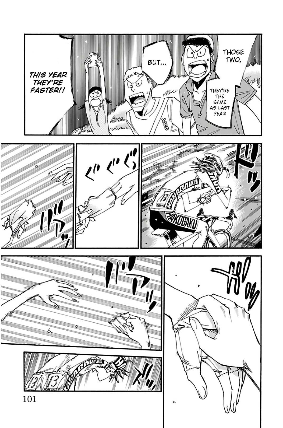 Yowamushi Pedal Chapter 516 page 7 - 