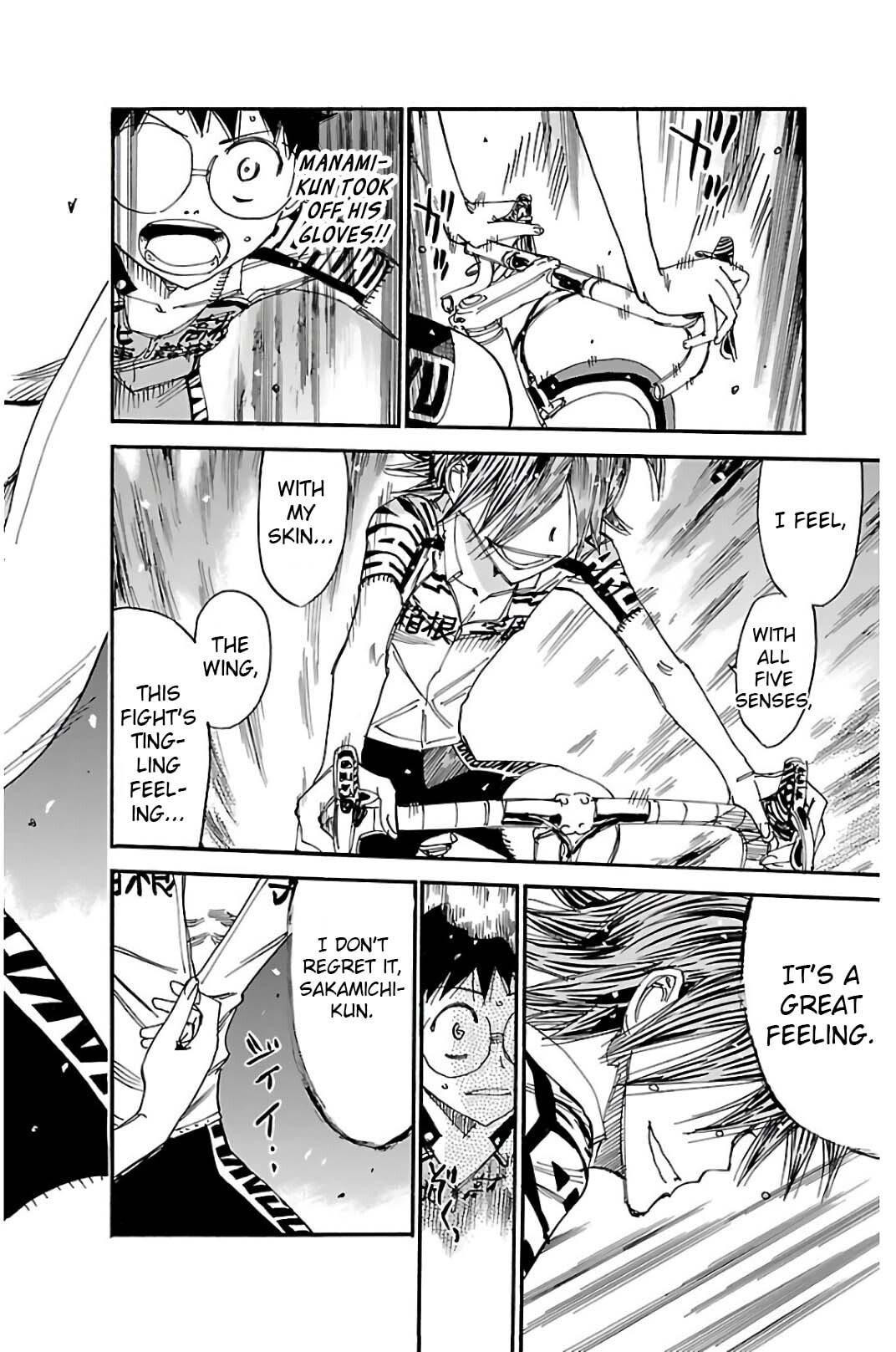 Yowamushi Pedal Chapter 516 page 8 - 