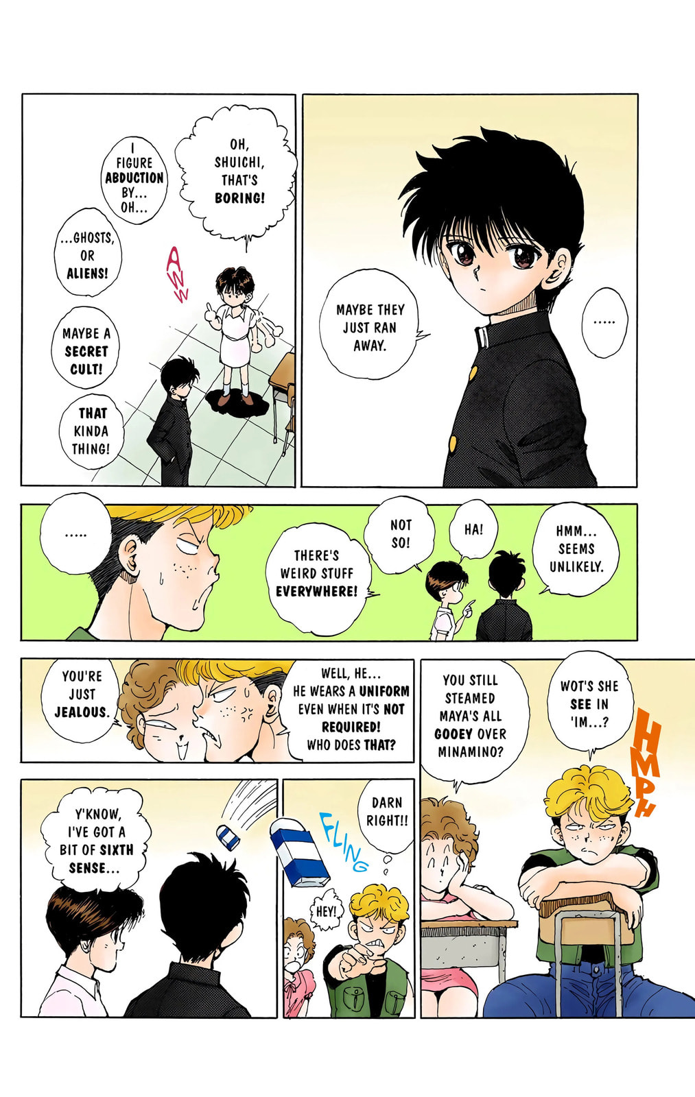 Yu Yu Hakusho (Colored) Chapter 0 page 6 - 