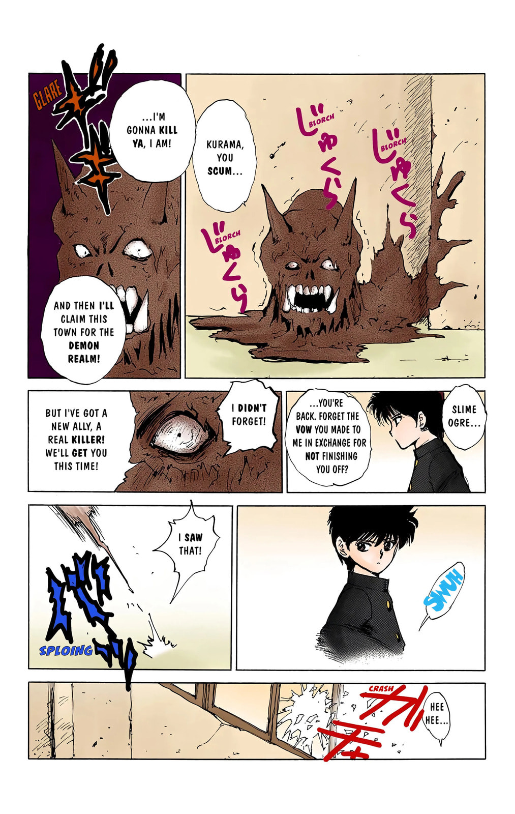 Yu Yu Hakusho (Colored) Chapter 0 page 8 - 