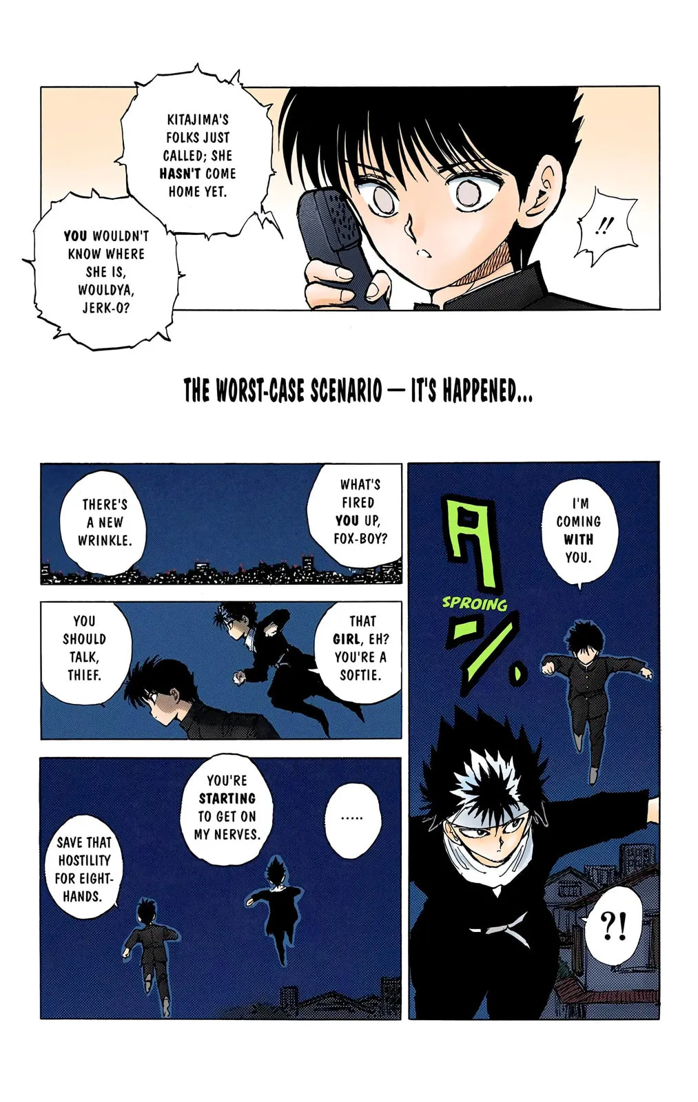 Yu Yu Hakusho Chapter 0 page 21 - 