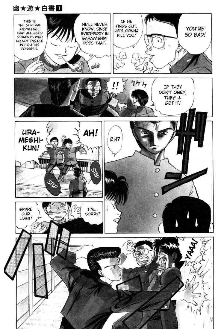 Yu Yu Hakusho Chapter 1 page 13 - 