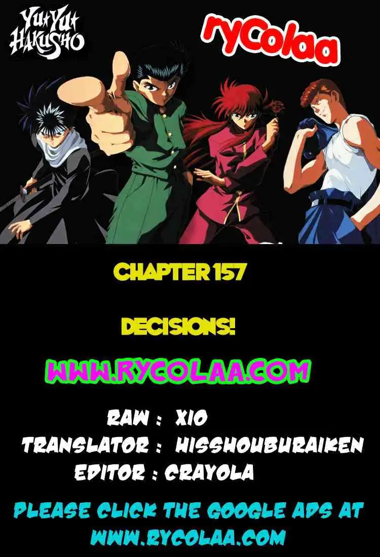 Yu Yu Hakusho Chapter 157 page 21 - 