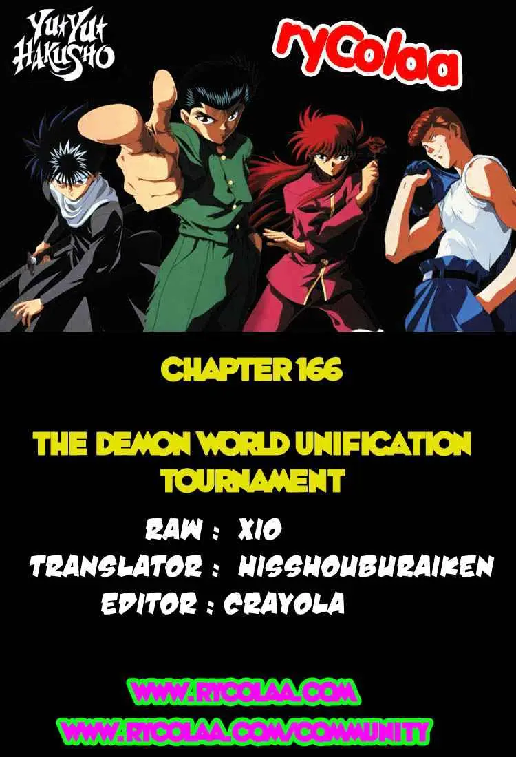Yu Yu Hakusho Chapter 166 page 20 - 