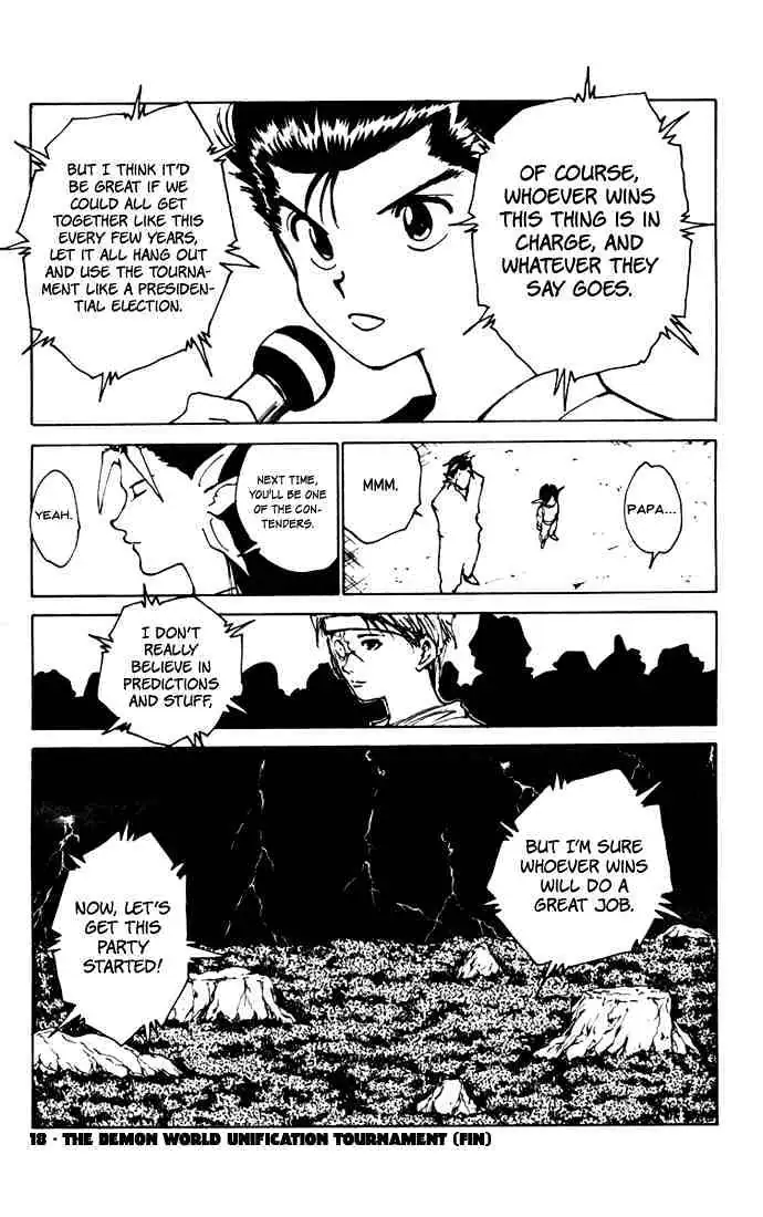 Yu Yu Hakusho Chapter 167 page 18 - 
