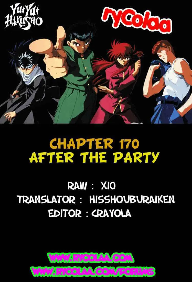 Yu Yu Hakusho Chapter 170 page 21 - 