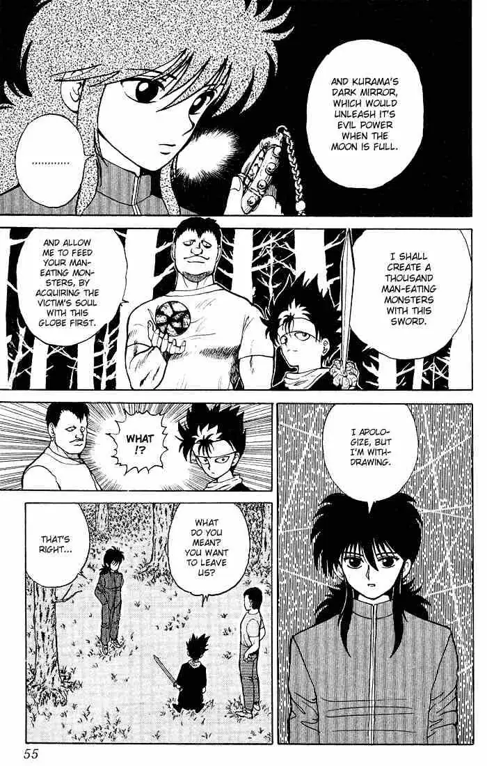 Yu Yu Hakusho Chapter 20 page 8 - 
