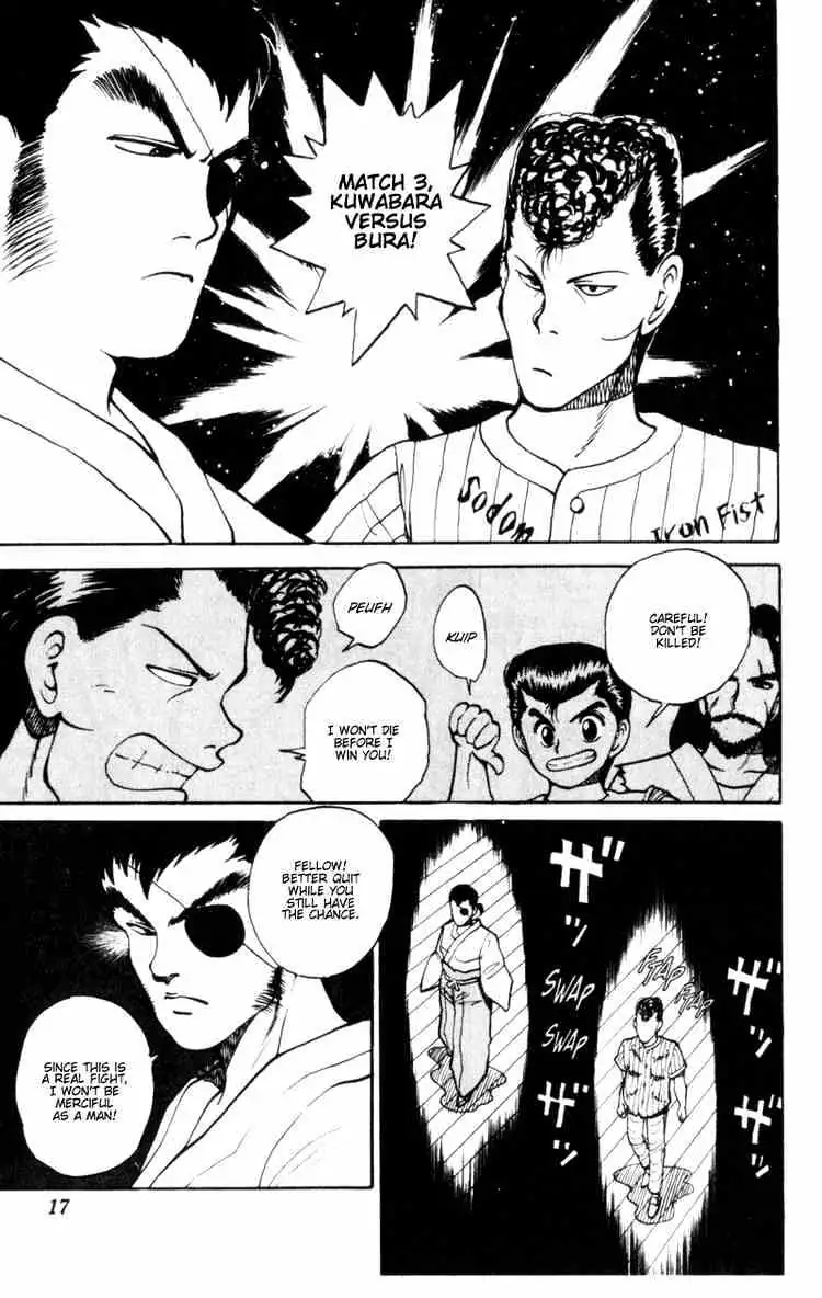 Yu Yu Hakusho Chapter 27 page 16 - 