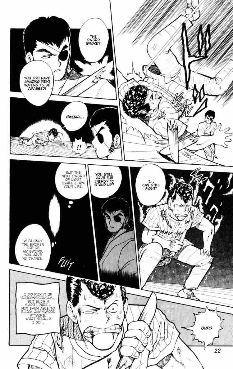 Yu Yu Hakusho Chapter 27 page 21 - 