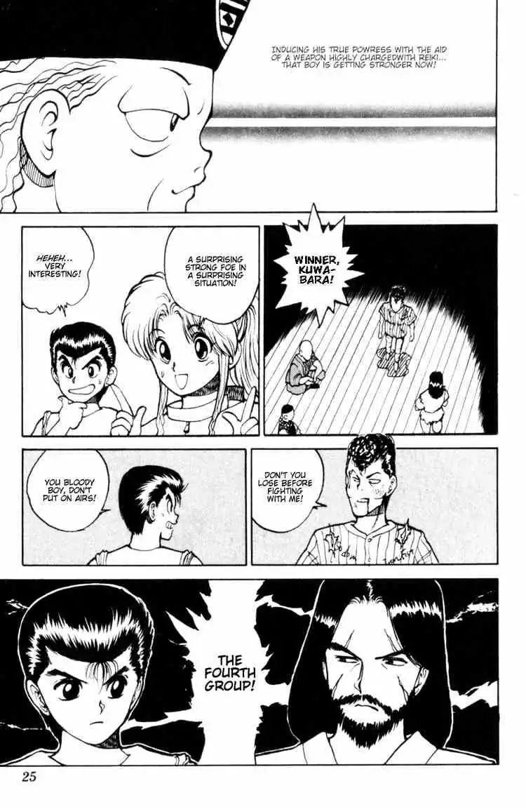 Yu Yu Hakusho Chapter 27 page 24 - 