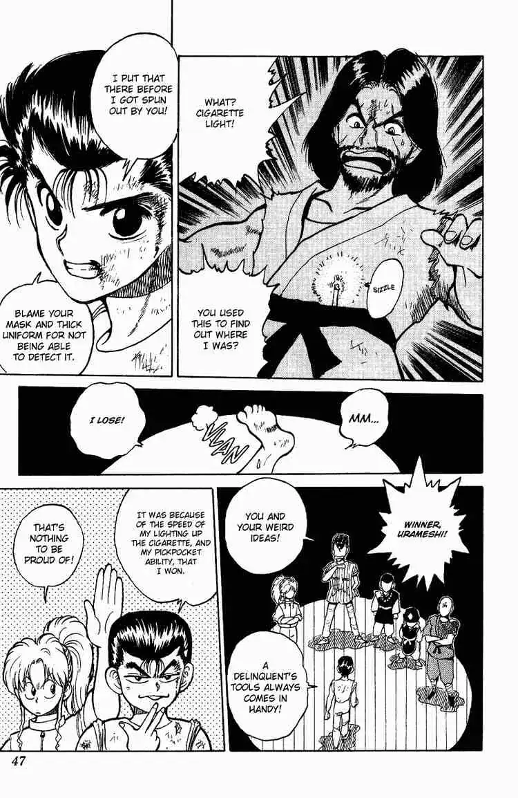 Yu Yu Hakusho Chapter 28 page 22 - 