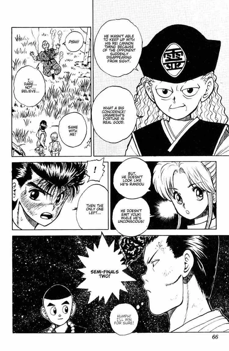 Yu Yu Hakusho Chapter 29 page 20 - 
