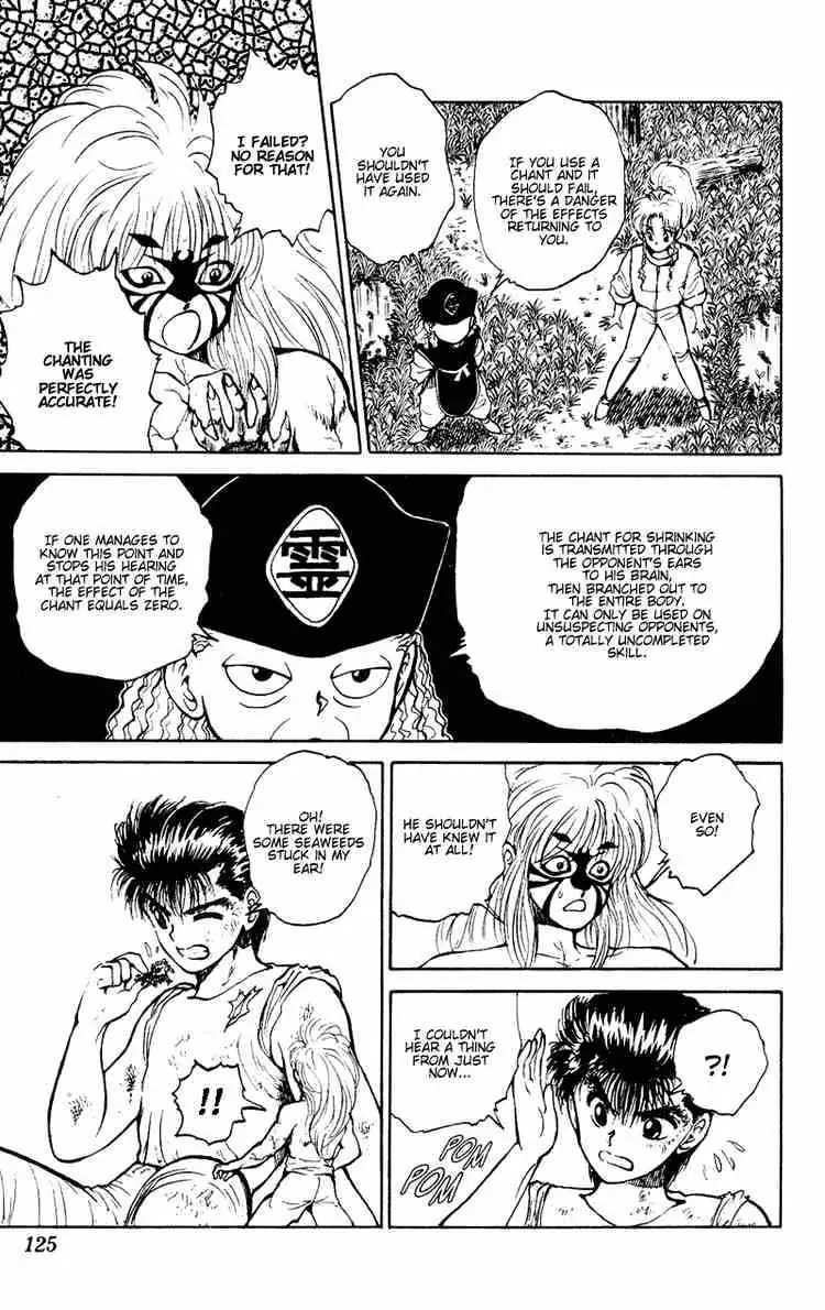 Yu Yu Hakusho Chapter 32 page 18 - 