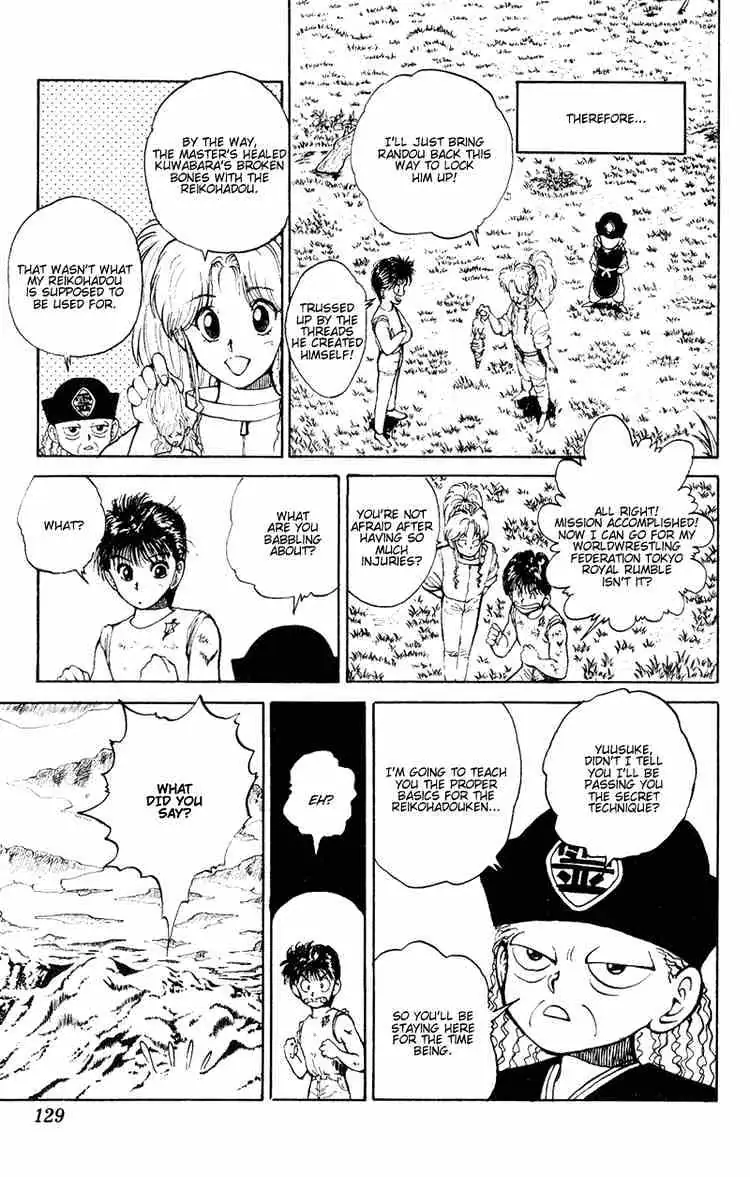 Yu Yu Hakusho Chapter 32 page 22 - 