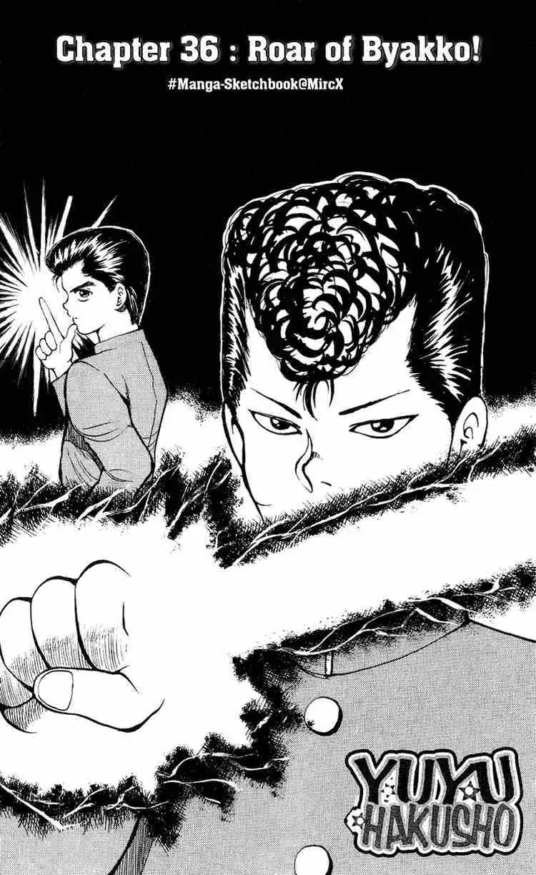 Yu Yu Hakusho Chapter 36 page 3 - 