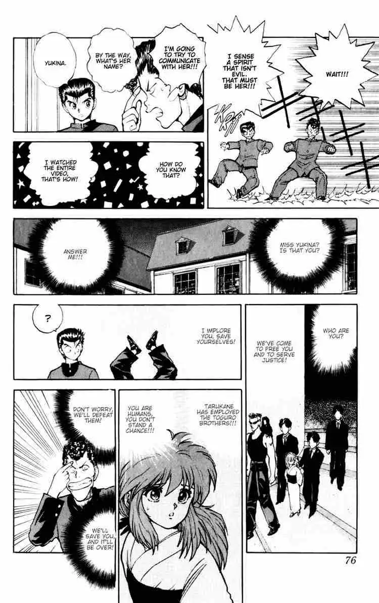 Yu Yu Hakusho Chapter 49 page 8 - 