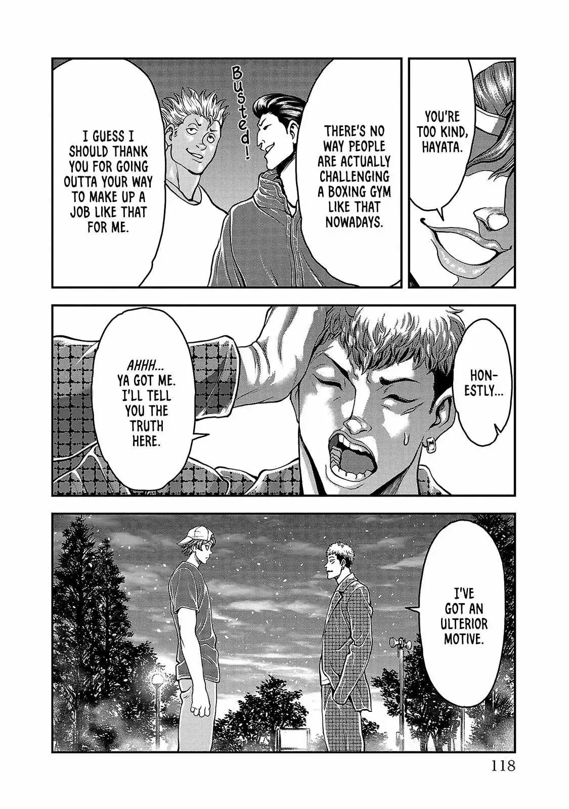 Yuenchi – Baki Gaiden Manga Chapter 13 page 2 - 
