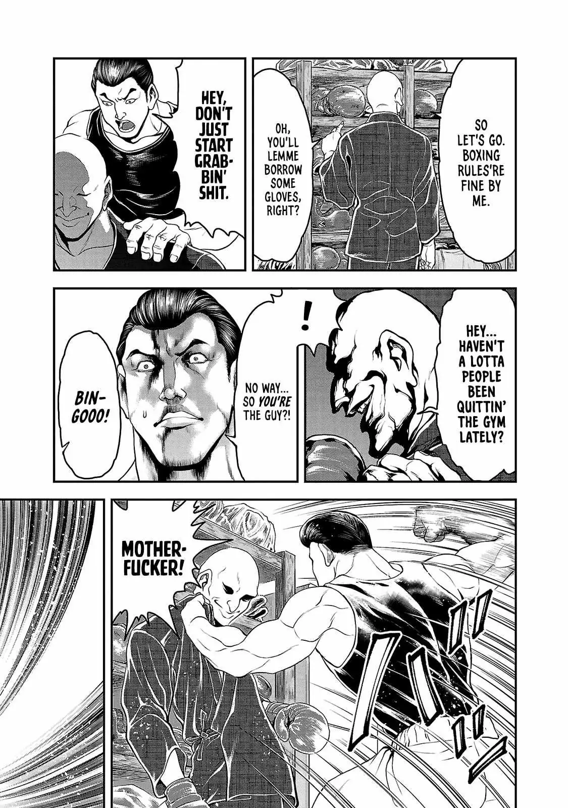 Yuenchi – Baki Gaiden Manga Chapter 13 page 18 - 