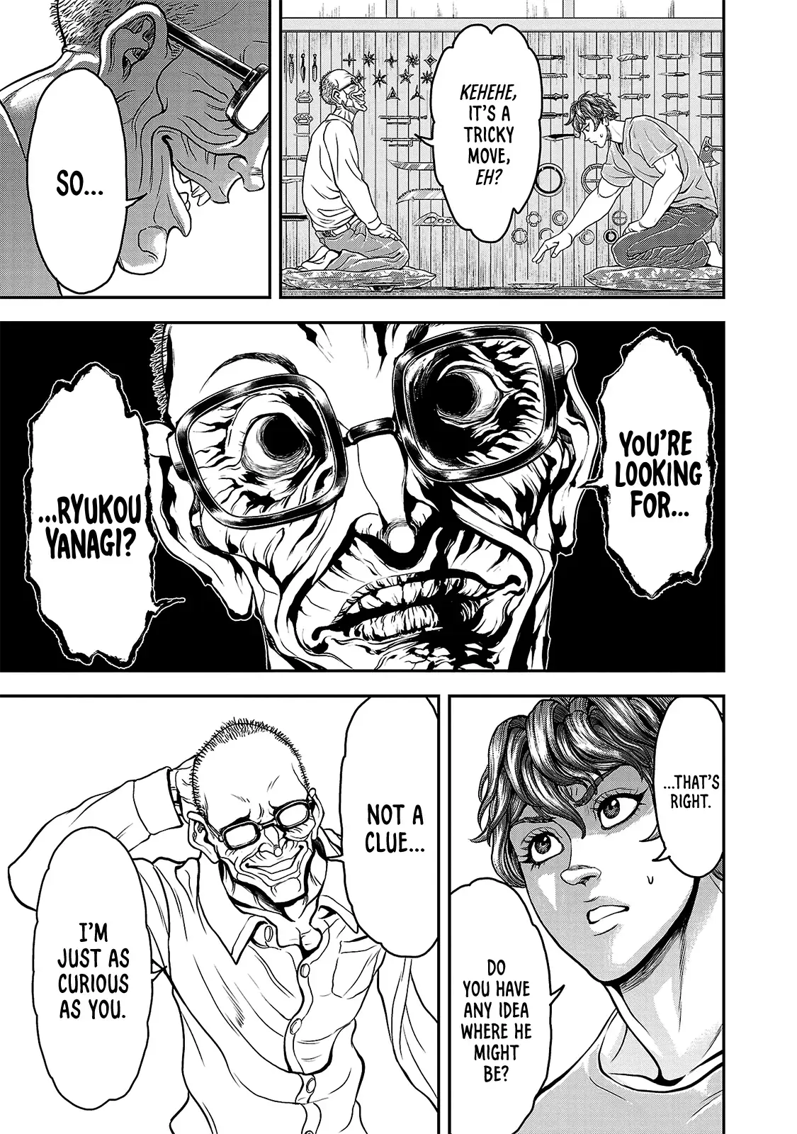 Yuenchi – Baki Gaiden Manga Chapter 15 page 12 - 