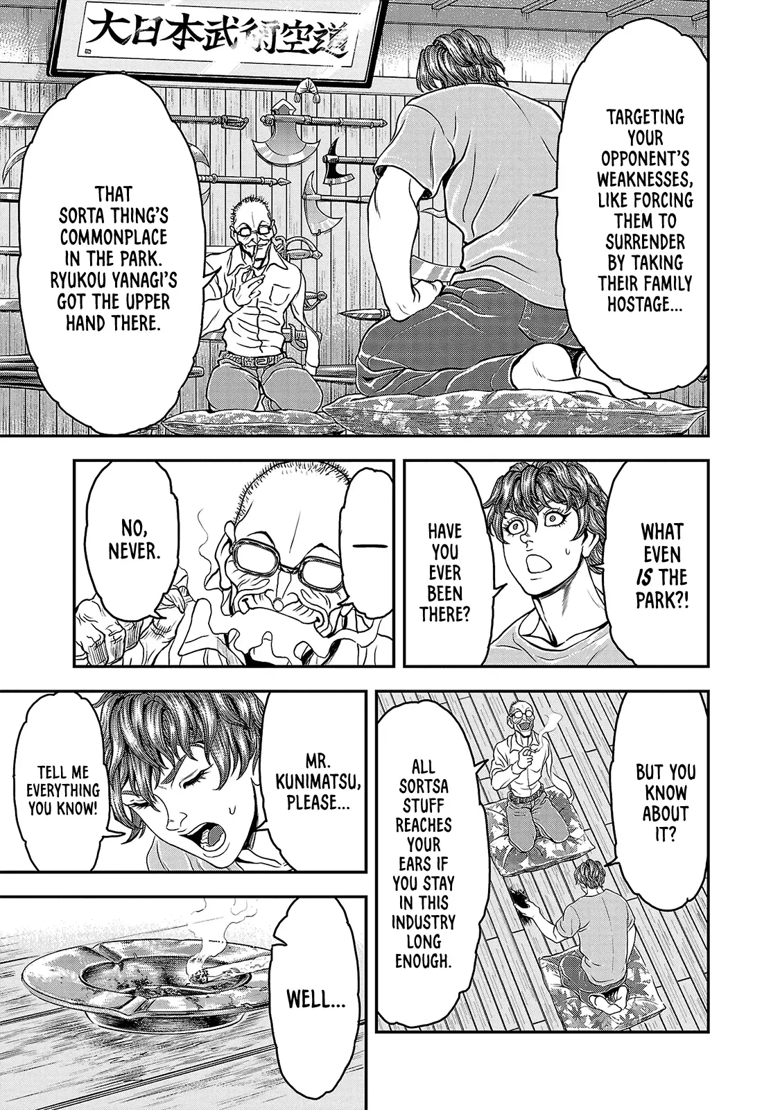 Yuenchi – Baki Gaiden Manga Chapter 15 page 20 - 
