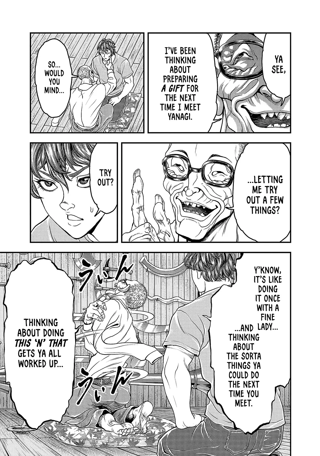Yuenchi – Baki Gaiden Manga Chapter 15 page 22 - 