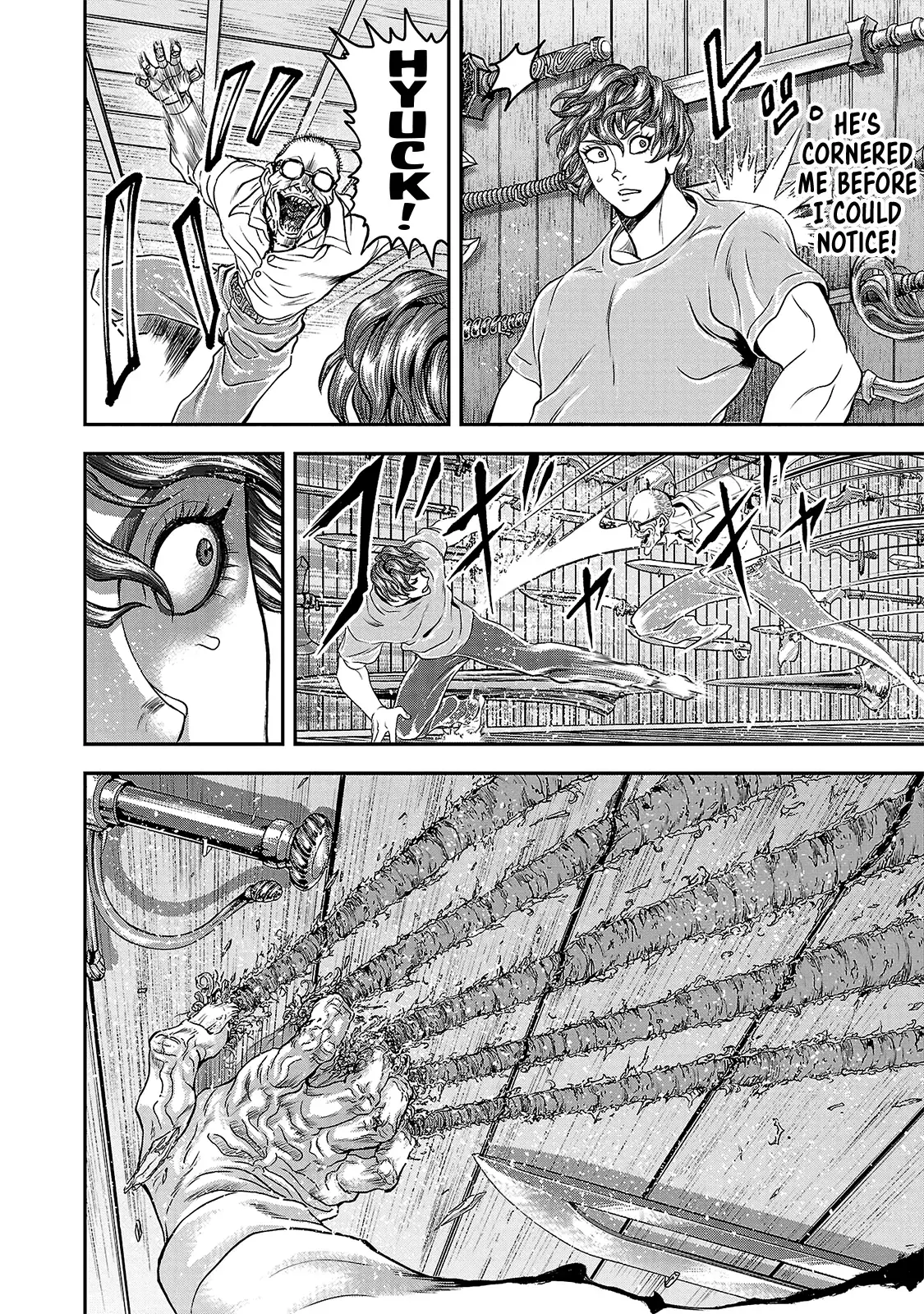 Yuenchi – Baki Gaiden Manga Chapter 15 page 36 - 
