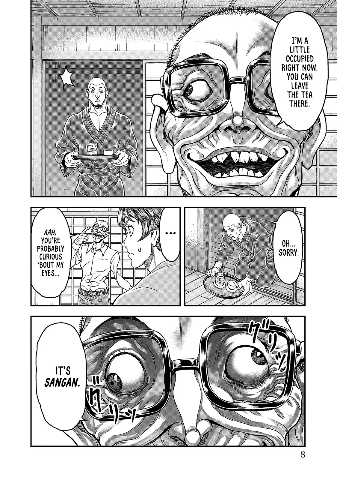 Yuenchi – Baki Gaiden Manga Chapter 15 page 7 - 