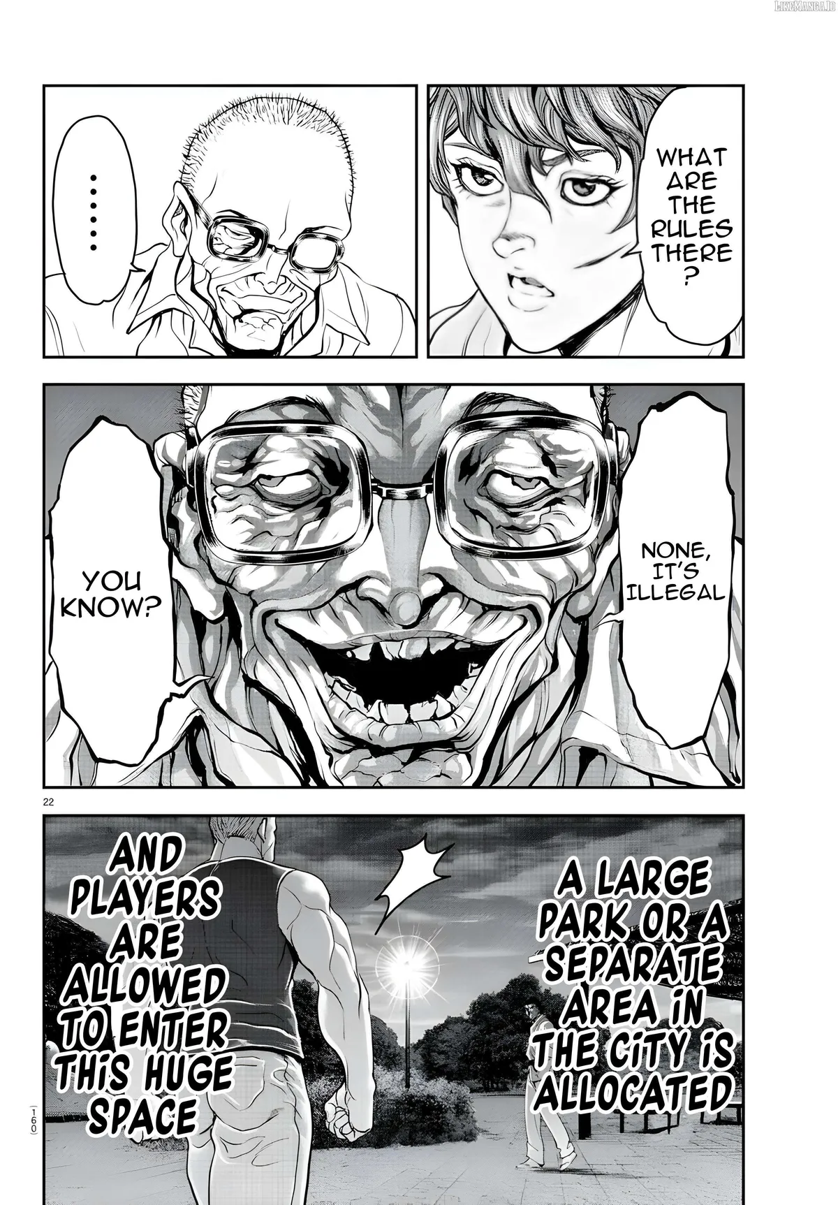Yuenchi – Baki Gaiden Manga Chapter 16 page 21 - 